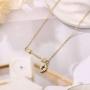 IEFLIFE Graduation Gifts for Women Girls, 14K Gold Plated Sideways Arrow Necklace Girl Graduation Gift College High School Graduation Gifts for Her Initial Leaf Necklace Inspirational Gifts for Women
