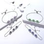 Aurora Tears Tutrle Jewelry 925 Sterling Silver Women Sea Animal Turtle Necklace/Earring/Ring/Bracelet Crystal Cubic Zirconia Jewelry