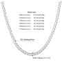 U7 Jewelry 1.2mm Stainless Steel Chain Men Womens Necklace Italy Made Round Snake Chain/Curb/Rolo/Box/Rope Chain Necklaces- Supper Thin & Hypoallergenic, 4 Colors, Length 6.3''-30 Inch, Adjustable