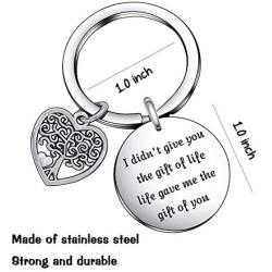 De&ai Adoption Jewelry, Daughter in Law Keychain, Goddaughter Jewelry, Niece Birthday