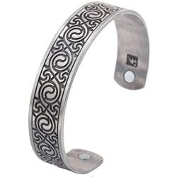 Dawapara Vintage Irish Celtic Knot Spiral Swirl Magnetic Health Cuff Bracelet Men Women Gift Jewelry