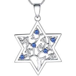 925 Sterling Silver Jewelry, Jewish Star Of David Jewelry, Tree Of Life Jewelry, Necklace, Earrings, Birthday Gifts, Hanukkah Gifts, Christmas Gifts, Thanksgiving Gifts, Jewish Gifts