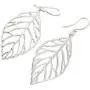 NOVICA .925 Sterling Silver Dangle Earrings Bali Bay Leaf NOVICA .925 Sterling Silver Dangle Earrings Bali Bay Leaf