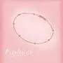 Solid 14K, 18K Gold Bracelets for Women, Real Gold Bead Thin Chain Bracelet