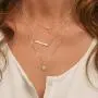 Fstrend Fashion Layered Gold Necklace Coin Symbol Chain Triangle Pendant Multilayered Short Necklaces Jewelry for Women and Girls Fstrend Fashion Layered Gold Necklace Coin Symbol Chain Triangle Pendant Multilayered Short Necklaces Jewelry for Women and Girls