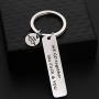 MAOFAED Funny Friend Gift We Go Together Like & You Funny Gift Friend Friendship Keychain BFF Gift