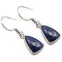 SilverStarJewel Navy Blue Lapis Lazuli tcw 8.5 Earrings 1.2'' 925 Sterling Silver SilverStarJewel Navy Blue Lapis Lazuli tcw 8.5 Earrings 1.2'' 925 Sterling Silver