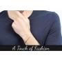Quadri - Figaro Link Chain 18K Gold Plated over 925 Sterling Silver Italian 5MM Bracelet for Women Men Girls Boys - 7 to 9 Inch - Premium Quality Made in Italy Certified - Gift Box Included