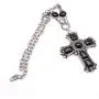 jonline24h Mens Womens Vintage Large Gothic Cross Pendant Necklace & Chain Red Green Black jonline24h Mens Womens Vintage Large Gothic Cross Pendant Necklace & Chain Red Green Black