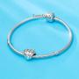 Sambaah Family Charm Sterling Silver Nana Charm Enamel Charm for Pandora Style Bracelets