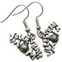 Sportybella Volleyball Mom Earrings -Volleyball Mom Jewelry for Volleyball Player Moms