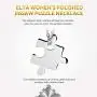 Stainless Steel Jigsaw Puzzle Piece Pendant with 18'' Cable Chain Stainless Steel Jigsaw Puzzle Piece Pendant with 18'' Cable Chain