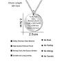 JQFEN to My Best Sister Necklace Long Chain Friendship Gifts Necklace for Sisters Birthday Jewelry