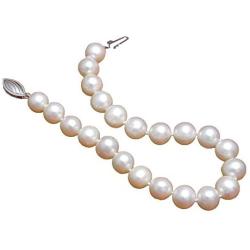 Orien Jewelry 6-8mm White Freshwater Cultured Pearl Bracelet for Women 7.5 Inch AA Quality