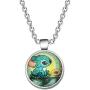 SEIRAA Lilo Stitch Necklace Stitch and Turtle Necklace Jewelry Ohana Jewelry Gift for Family