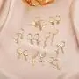 9 Pairs Set Earrings, Lightning Moon Star Cross Ear Clip, Snake Butterfly Animal Combination Jewelry, Gifts For Women And Girls