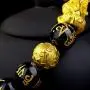 CARSHIER 8PCS Feng Shui Good Luck Bracelets for Men Women Obsidian Bead Chinese Dragon Lucky Charm Bracelet Pixiu Pi Yao Attract Wealth Money Feng Shui Jewelry Adjustable Elastic CARSHIER 8PCS Feng Shui Good Luck Bracelets for Men Women Obsidian Bead Chinese Dragon Lucky Charm Bracelet Pixiu Pi Yao Attract Wealth Money Feng Shui Jewelry Adjustable Elastic