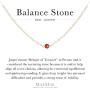 MaeMae Healing Stone Handmade Dainty Necklace | 4mm Genuine Stone