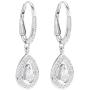 Swarovski Crystal Attract Light Clear Earrings
