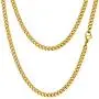 PROSTEEL 3mm-12mm Stainless Steel Cuban Chain for Men, Bracelet:7.5''/8.26'', Necklace: 14''-30'', Black/18K Gold Plated, Come Gift Box PROSTEEL 3mm-12mm Stainless Steel Cuban Chain for Men, Bracelet:7.5''/8.26'', Necklace: 14''-30'', Black/18K Gold Plated, Come Gift Box