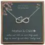 EFYTAL Mom Gifts, 925 Sterling Silver Infinity with Heart Necklace for Mother from Child, Mom Necklaces for Women, Best Birthday Gift Ideas, Pendant Mothers Day Jewelry For Her, Mothers Day