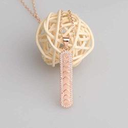 Moon Phase Necklace Bar Pendant Triple Goddess Jewelry
