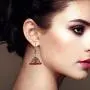 Saissa Silver Plated Metal Small Lightweight Jhumka Boho Earrings Indian Jewelry for Women Saissa Silver Plated Metal Small Lightweight Jhumka Boho Earrings Indian Jewelry for Women