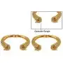 MUCH-MORE Peacock Traditional Open able Bangle with Crafting Work for Women