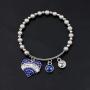 PENQI 1920 Sorority Jewelry Finer 1920 Love Charm Necklace/Bracelet 1920 Greek Sorority Jewelry Gift for Women Girls