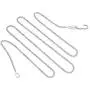925 Sterling Silver .8MM Cable Chain Lobster Claw Clasp 16-30'' 925 Sterling Silver .8MM Cable Chain Lobster Claw Clasp 16-30''