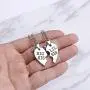starchenie BFF Best Friend Necklaces for 2/3/4 Girls Fashion Rhinestone Crystal Puzzle Couples Friendship Pendant Necklaces