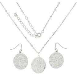 Montana Silversmiths Sweet Memories Mountain Glacier Turquoise Jewelry Set