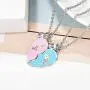 Lanqueen Unicorn Best Friend Necklace BFF Engraved Friendship Jewelry for 2 Friends Sisters Girls Birthday Gifts Lanqueen Unicorn Best Friend Necklace BFF Engraved Friendship Jewelry for 2 Friends Sisters Girls Birthday Gifts