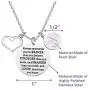 Melix Home Inspirational Gifts Necklaces You are Braver Than You Believe Initial Letter Necklace for Girls Women Birthday Graduation Gift Encouragement Jewelry