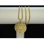 King Solomon Seal Necklace + 72 Names of God Kabbalah Second Pentacle of Mars Against Diseases