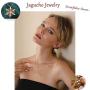 Jagucho Sterling Sliver / Rose Gold Plated Necklace Dainty Chain with Pendant Jewelry Y Pendant Necklaces Gift for Women Teen Girls