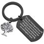 FUSTMW Unbiological Sister Gifts Thank You for Being My Unbiological Sister Keychain Friendship Jewelry Soul Sisters Gifts for BFF