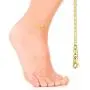 14K SOLID REAL Yellow SOLID Gold 1.7mm Or 3.2mm Or 4.5mm or 6.3mm Shiny Mariner Bracelet Bangle or Foot Anklet for Pendants and For Men and Women with Lobster-Claw Clasp (7'' 8'' 8.5'' or 10 inch)