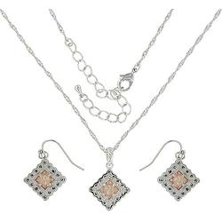 Montana Silversmiths Roped Sunset Lights Jewelry Set