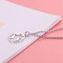 Sllaiss 925 Sterling Silver World Map Pendent Necklaces for Women Men Vintage Dainty Circle Earth Necklaces Long Distance Travel Charm Jewelry Gifts Hypoallergenic