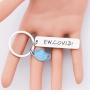 CENWA Funny Humor Keychain Ew Covid Keychain Quarantine Humor Gift