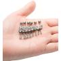 Adramata 7 Pairs 20G Cartilage Earring for Women Men Tragus Stud Earrings Shiny CZ 2-8MM