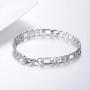 PROSTEEL 7mm Figaro/Cuban Chain Bracelets, Men Women Bracelet, Stainless Steel