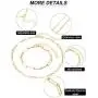 Gold Plated Paperclip Chain Necklace Rectangle Link Chain Bracelet Chunky Open Hoop Earrings Set for Women Jewelry Gold Plated Paperclip Chain Necklace Rectangle Link Chain Bracelet Chunky Open Hoop Earrings Set for Women Jewelry