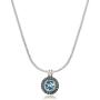 Napier Silver-Tone and Swarovski Necklace and Earrings