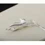 S.Leaf Sterling Silver Cat Necklace Cat Pendant Necklace for Women