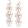 Nicole Miller New York Rosegold Casted Cutout Layered Butterfly Fashion Dangle Earrings Nicole Miller New York Rosegold Casted Cutout Layered Butterfly Fashion Dangle Earrings