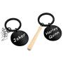 BAUNA Joker Keychain Set Best Friend Friendship Couple Jewelry Movie Show Keychain