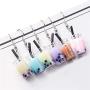 D.Rosse 6 Pairs Creative Unique Bubble Boba Tea Dangle Earrings Funny Personality Milk Tea Drink Earring Colorful Glass Bottle Funny Earrings for Women Girls Party Jewelry Gifts