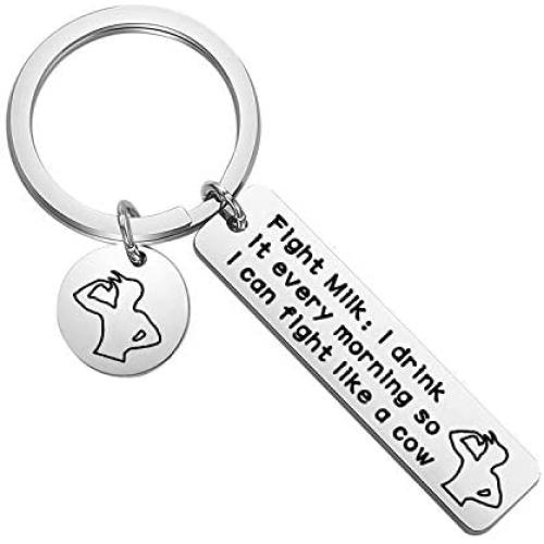Zuo Bao Fight Milk Keychain Its Always Sunny in Philadelphia Wiki TV Show Lover Gift Based Gift Based Gift Ideas for Bodyguards